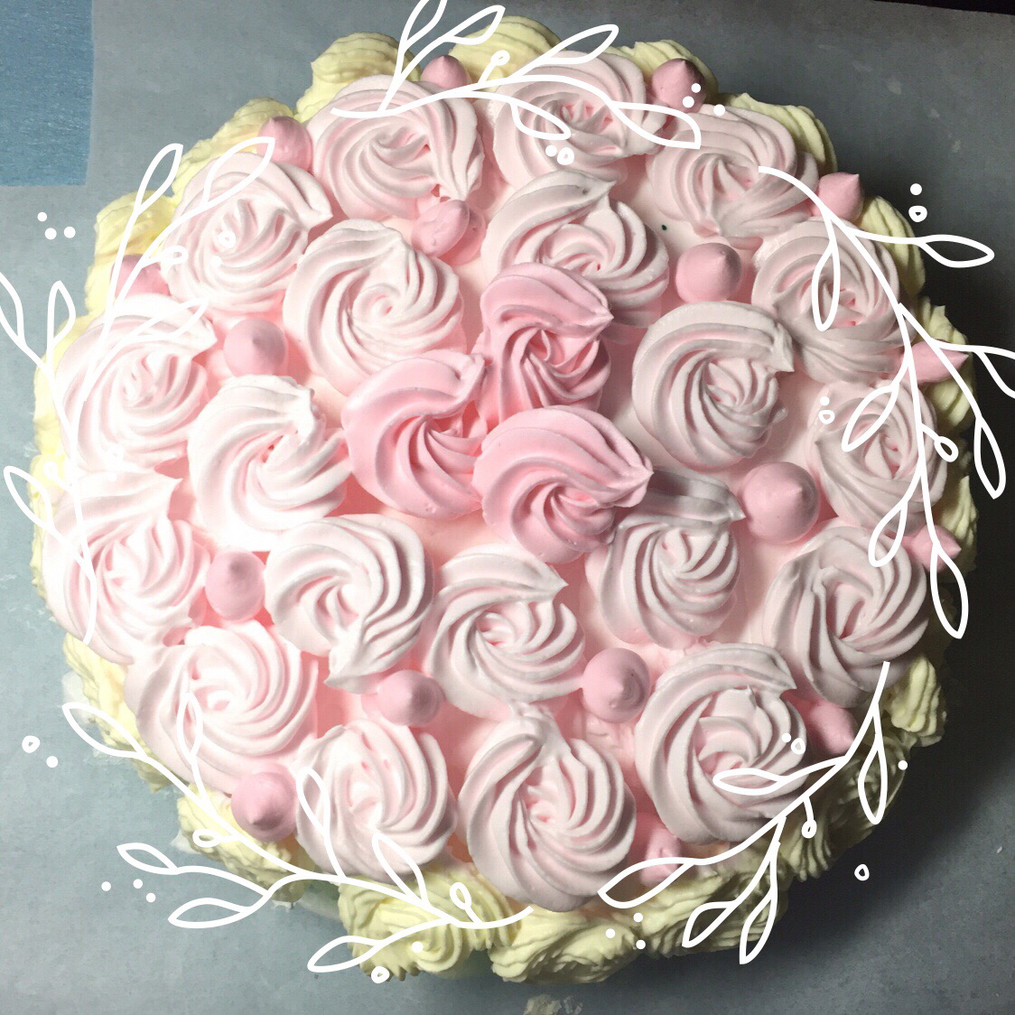 超好记八寸戚风蛋糕（后蛋法）