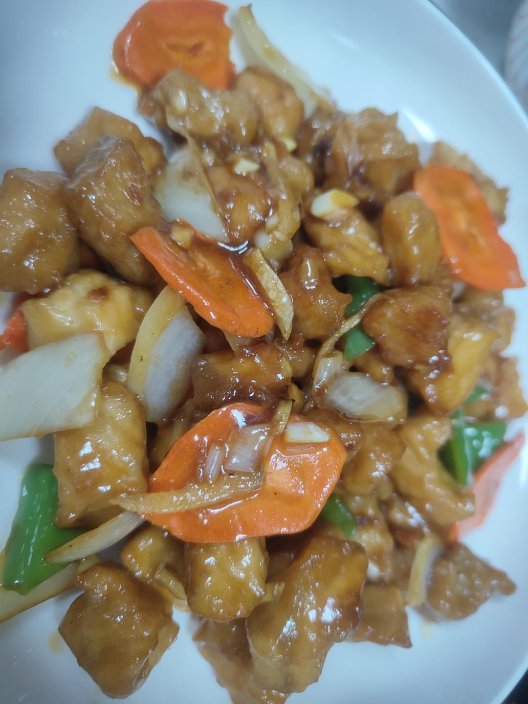 溜肉段，熘肉段（晶莹透亮外脆里嫩）