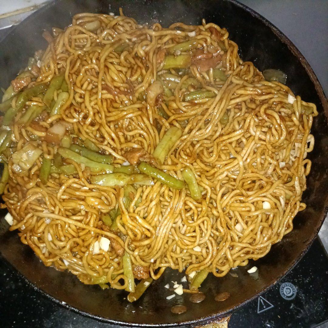 豆角焖面