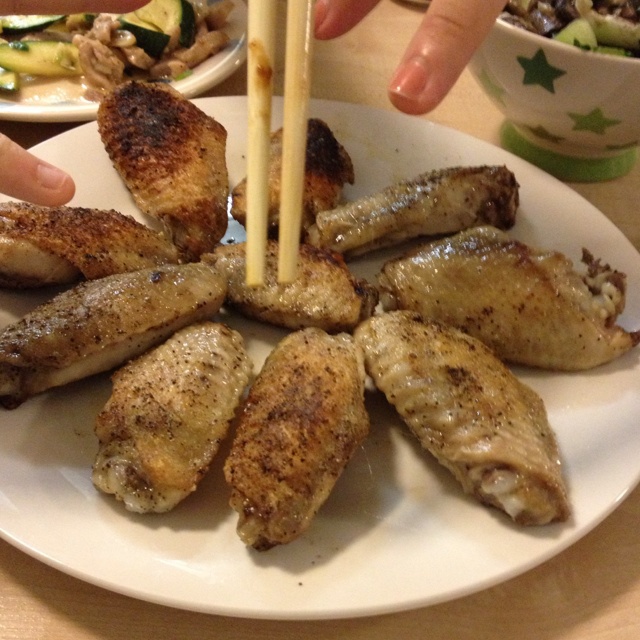 盐煎鸡翅
