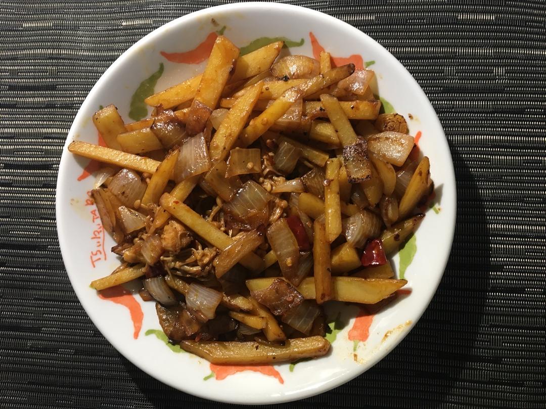 孜然洋葱土豆片