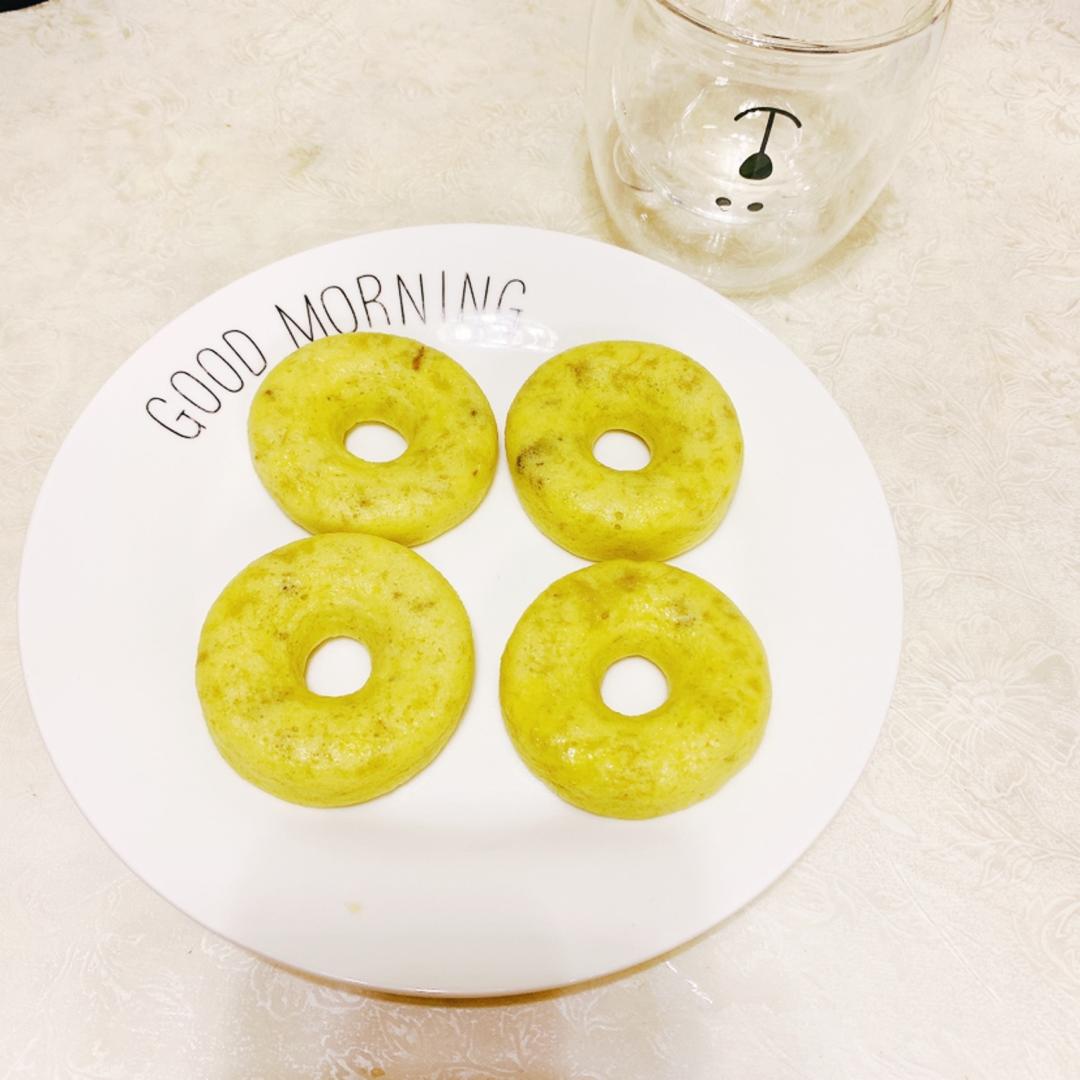 女儿的早餐-蒸蛋糕