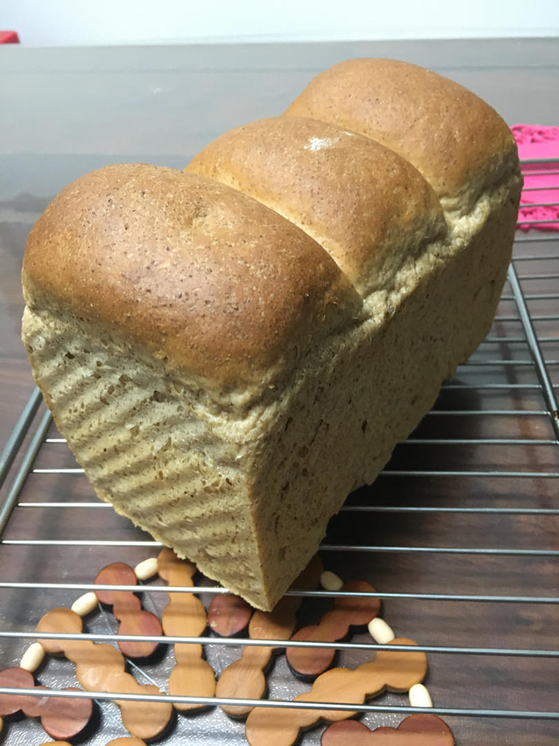 🔥强烈推荐‼️黑全麦黑糖牛奶吐司🍞