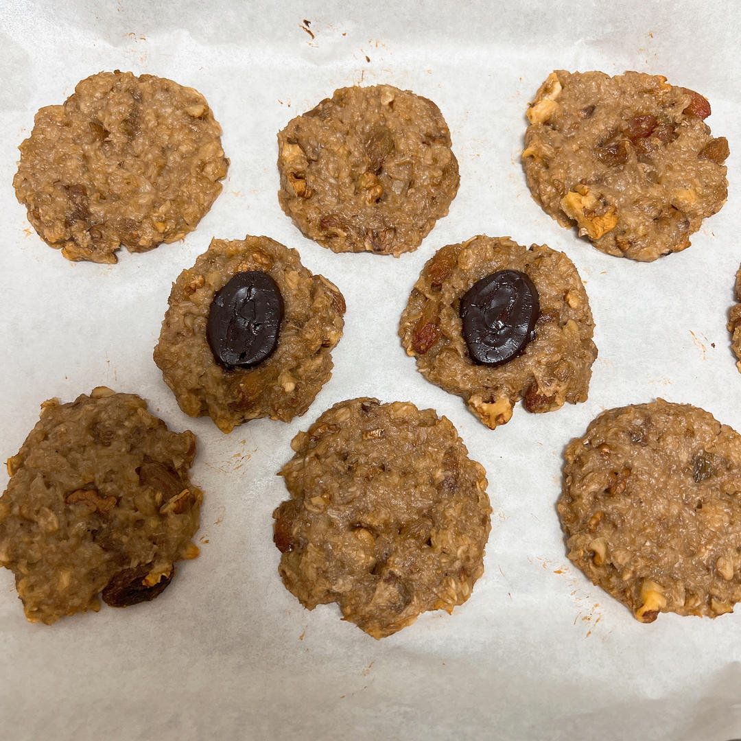 无油无糖，低脂饱腹，香蕉燕麦饼