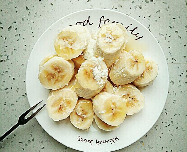 蜂蜜香蕉，简易即食的做法
