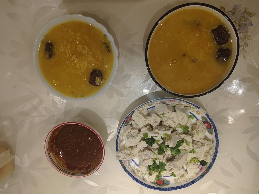 蘸汁豆腐、热豆腐调料