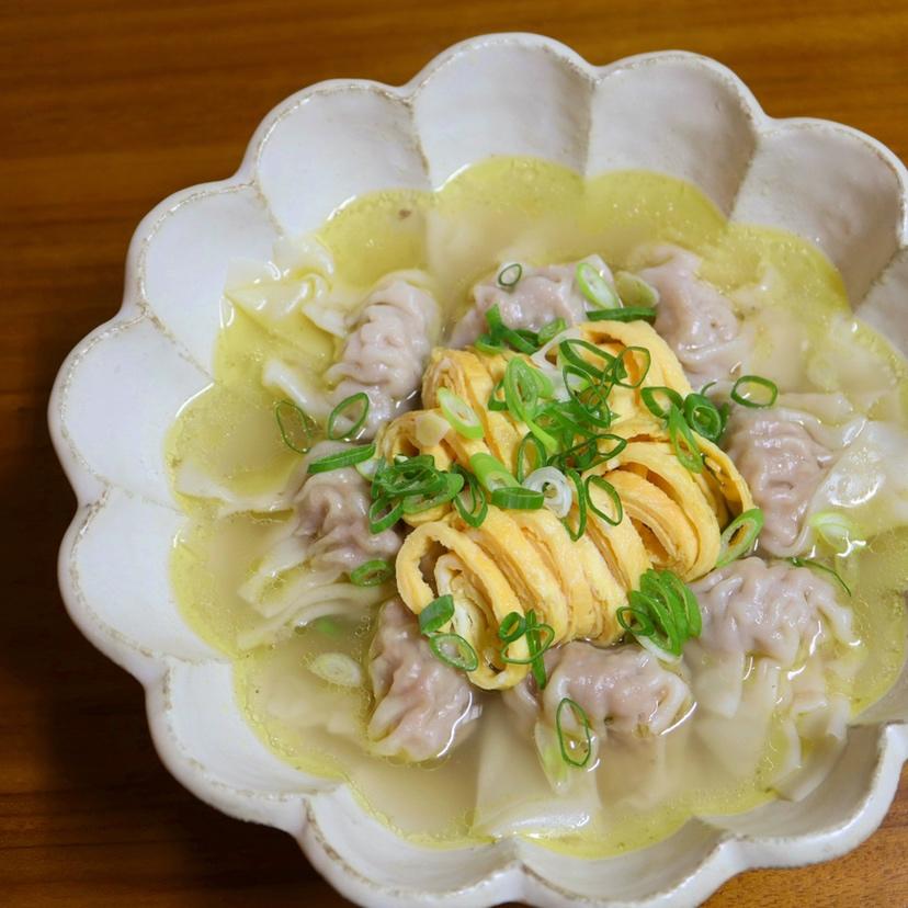 鸡汤馄饨（附鸡汤做法）
