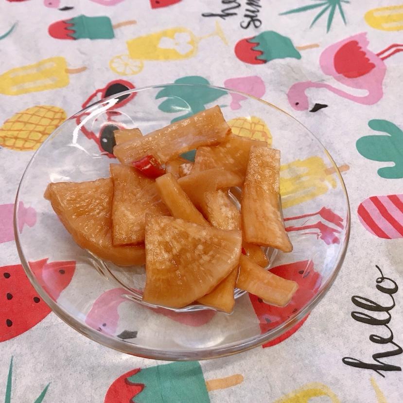 爽口开胃腌萝卜片