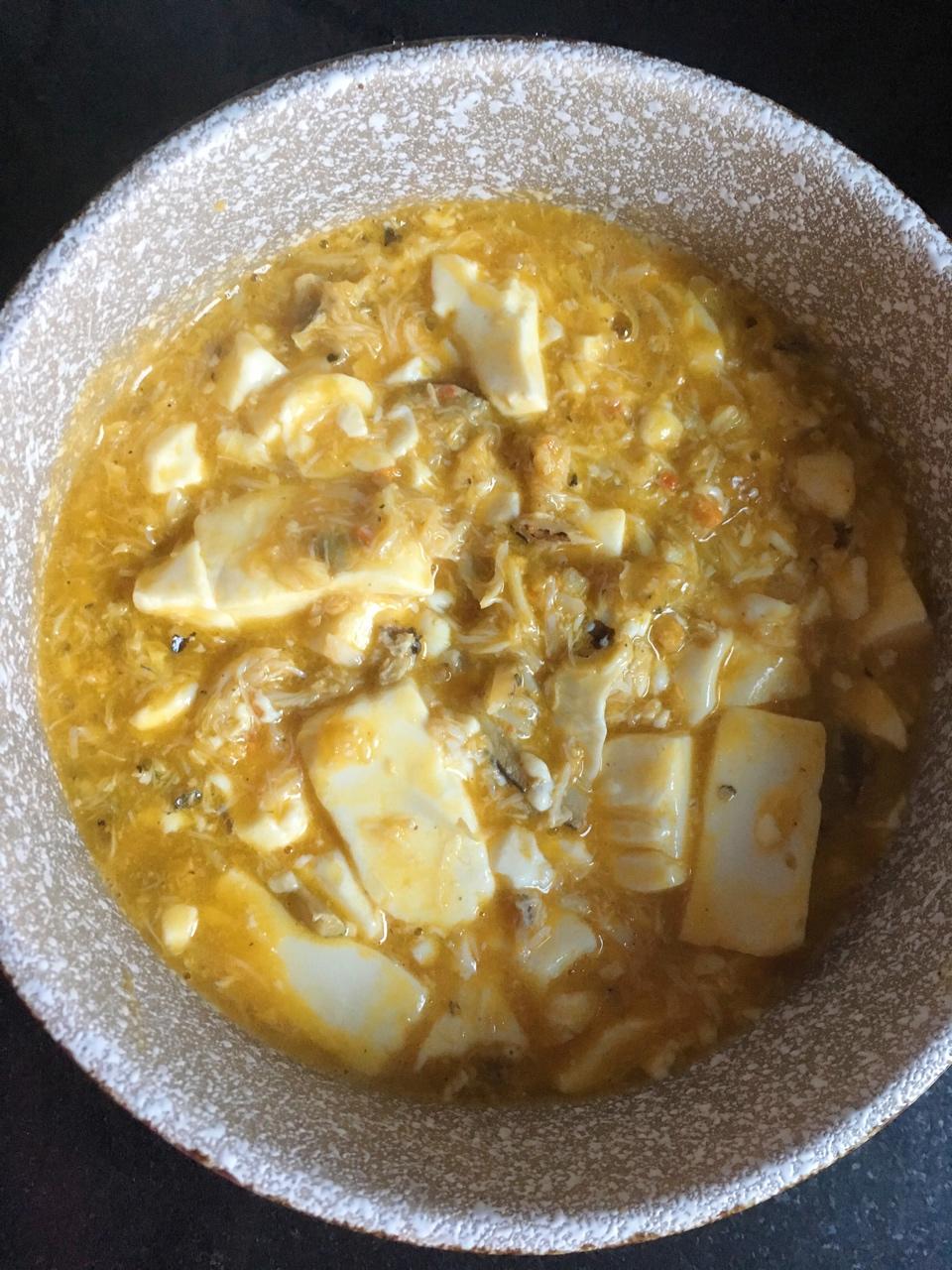 蟹粉豆腐（无姜葱版）