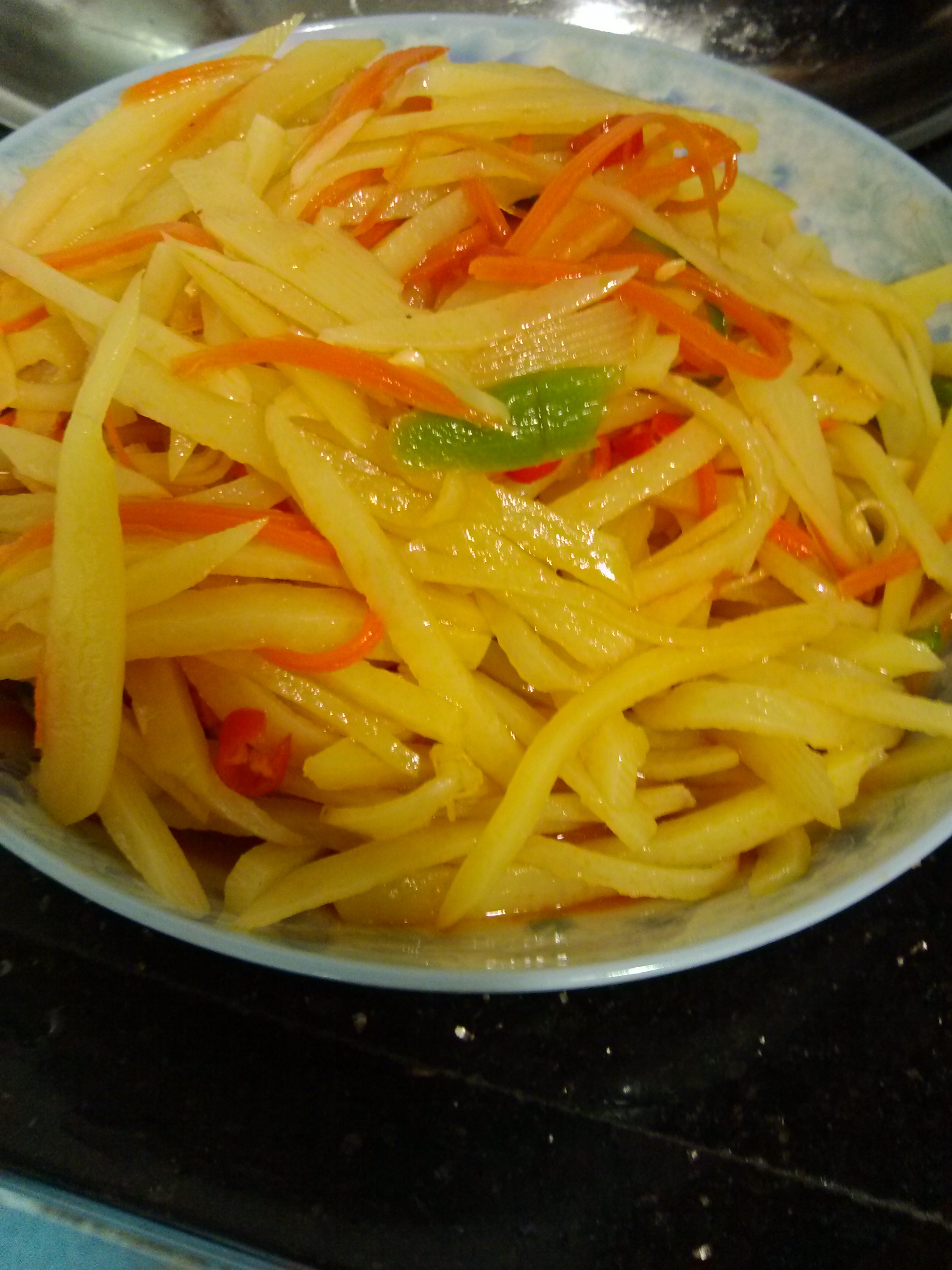 凉拌土豆丝