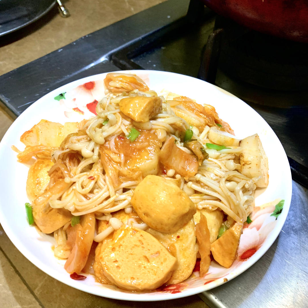 金针菇泡菜的做法