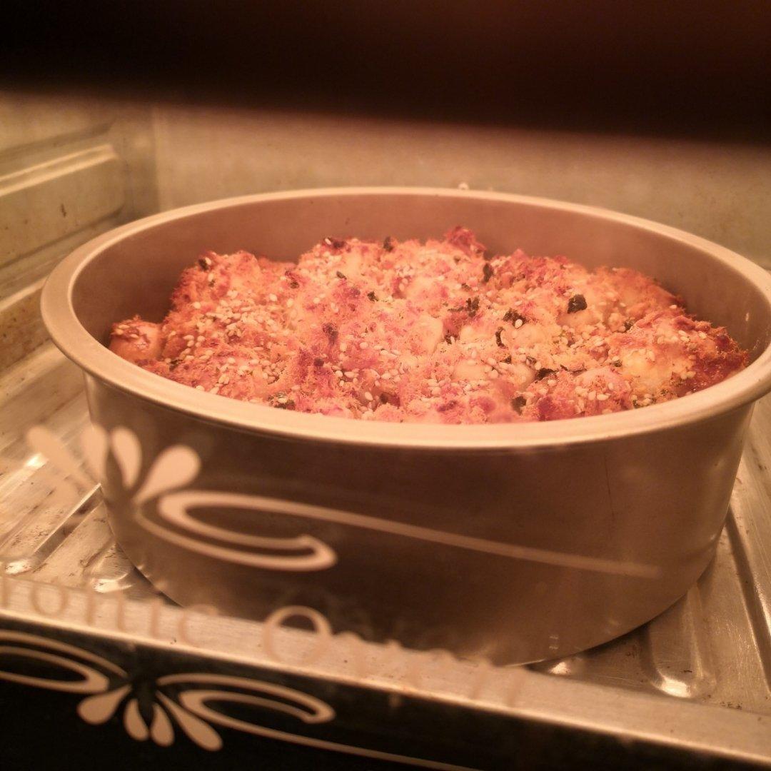 香葱肉松手撕包~❤️