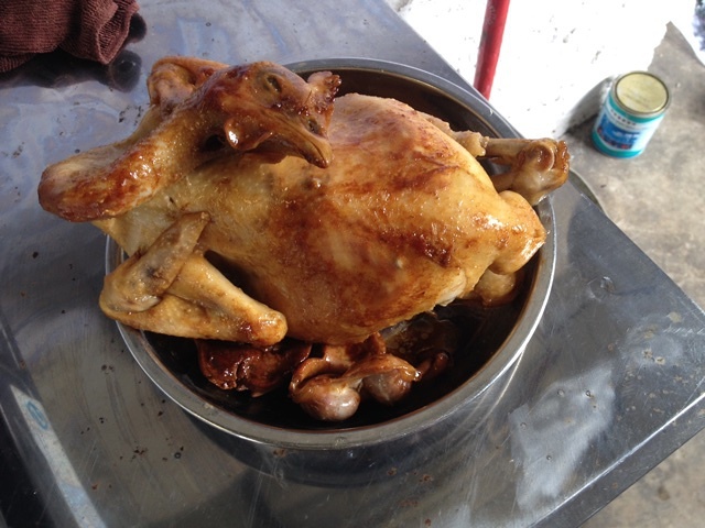 电饭煲盐焗鸡的做法