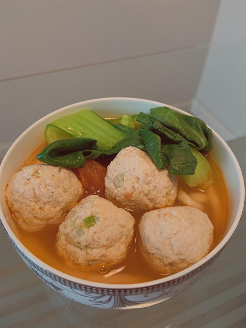 麦兜最爱的鱼丸粗面