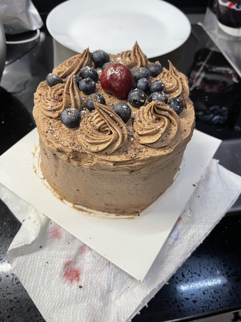 巧克力奶油蛋糕