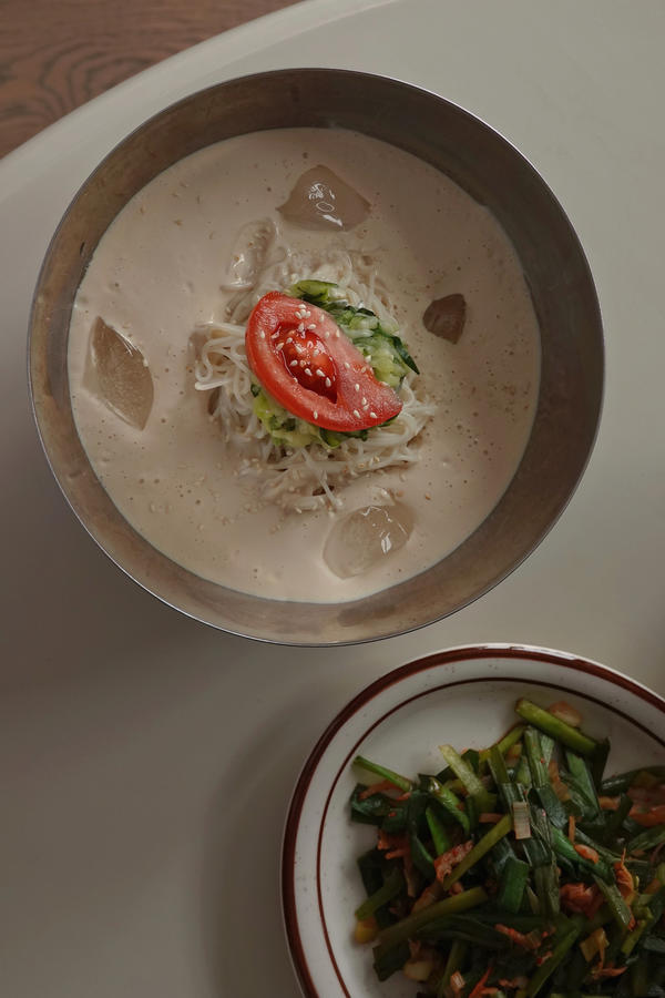 香醇韩式豆浆面🥛두부로 콩국수
