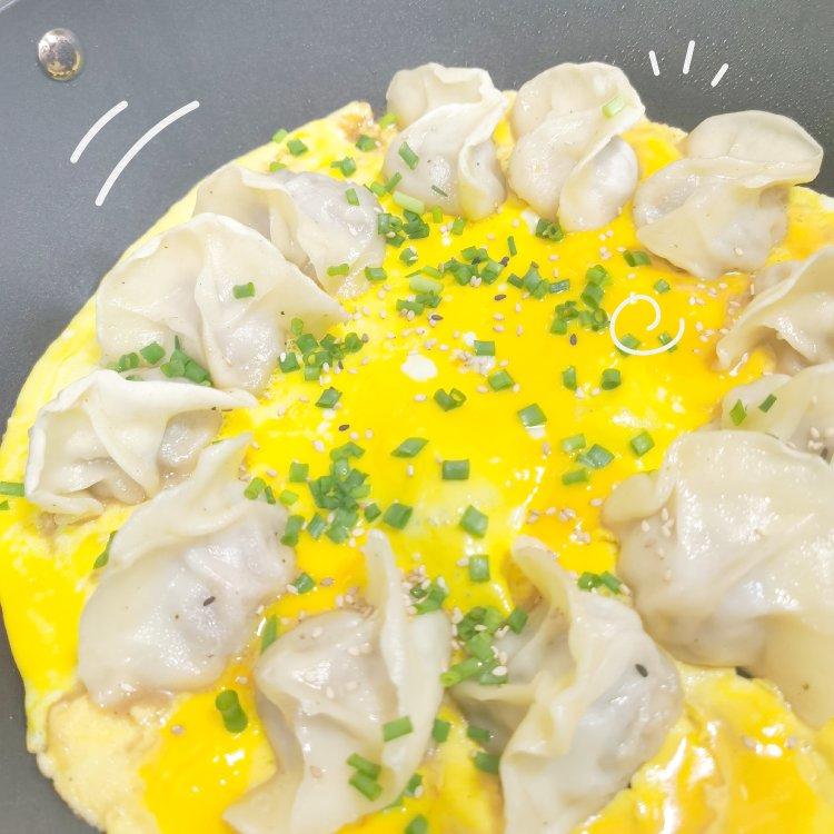 懒人快手抱蛋煎饺