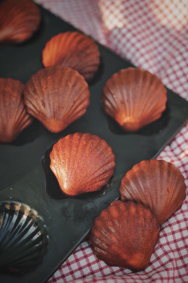 焦糖海盐玛德琳