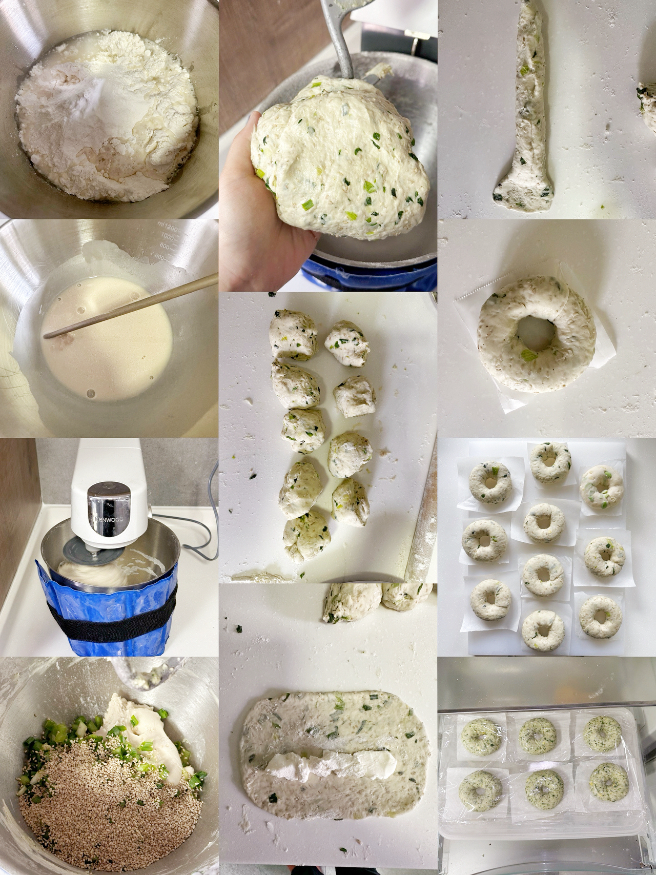 春日咸贝果🥯慢发酵的做法 步骤6