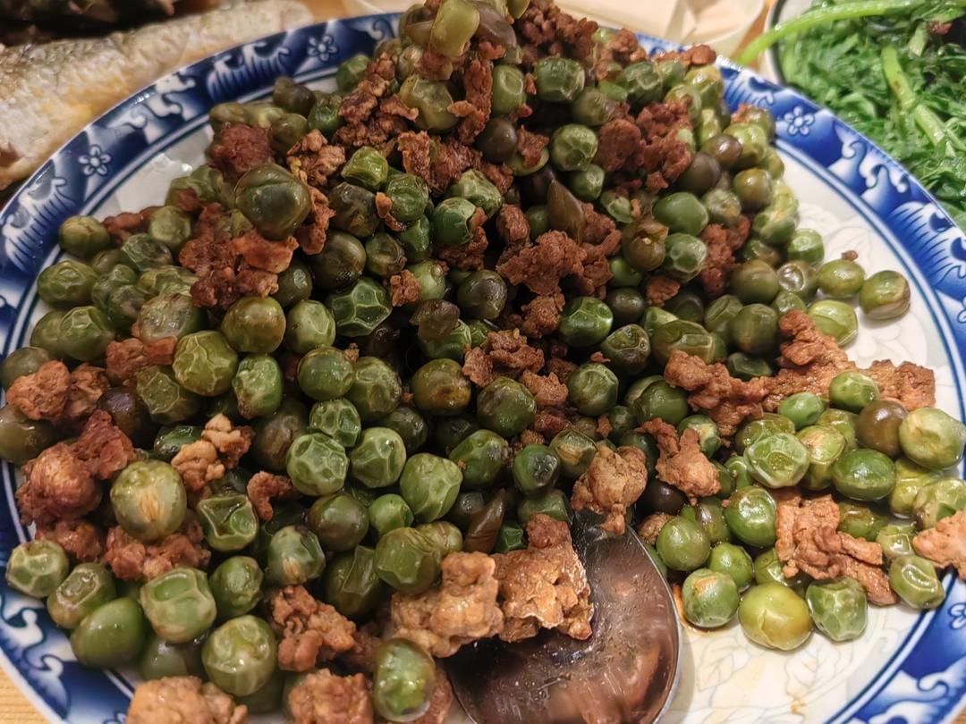 超下饭的豌豆肉沫
