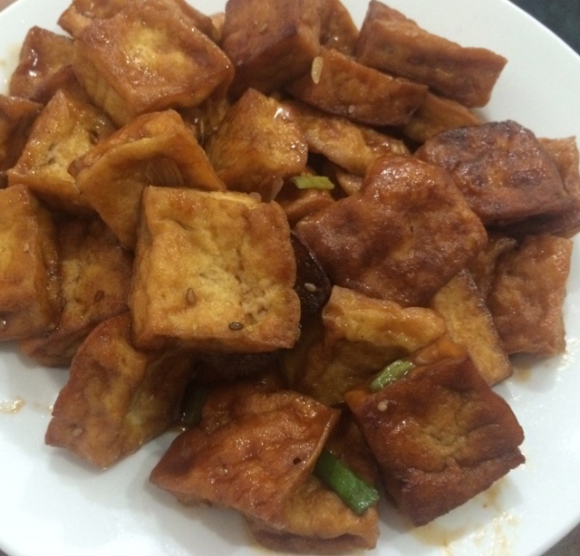 糖醋脆皮豆腐