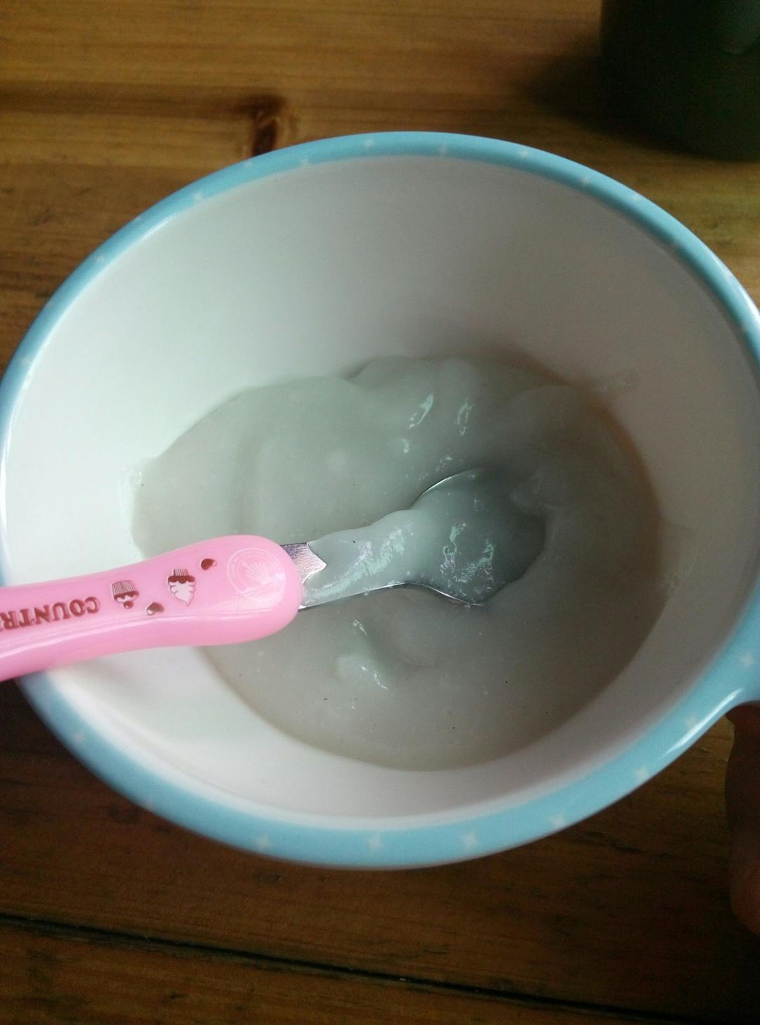 婴儿辅食米糊糊的做法