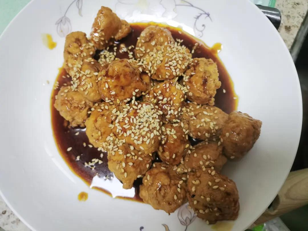 照烧鸡肉丸
