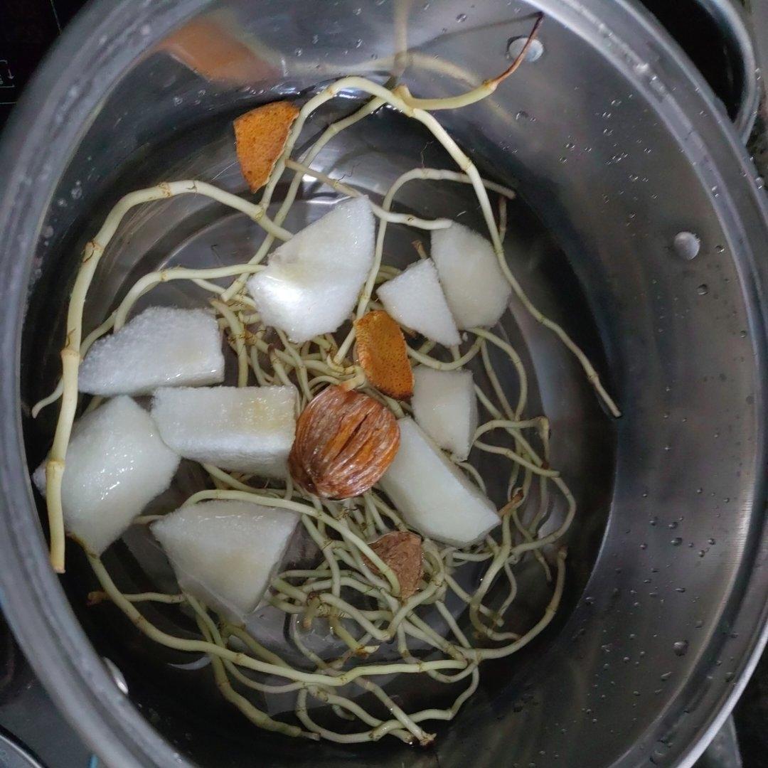 化痰止咳鱼腥草雪梨水