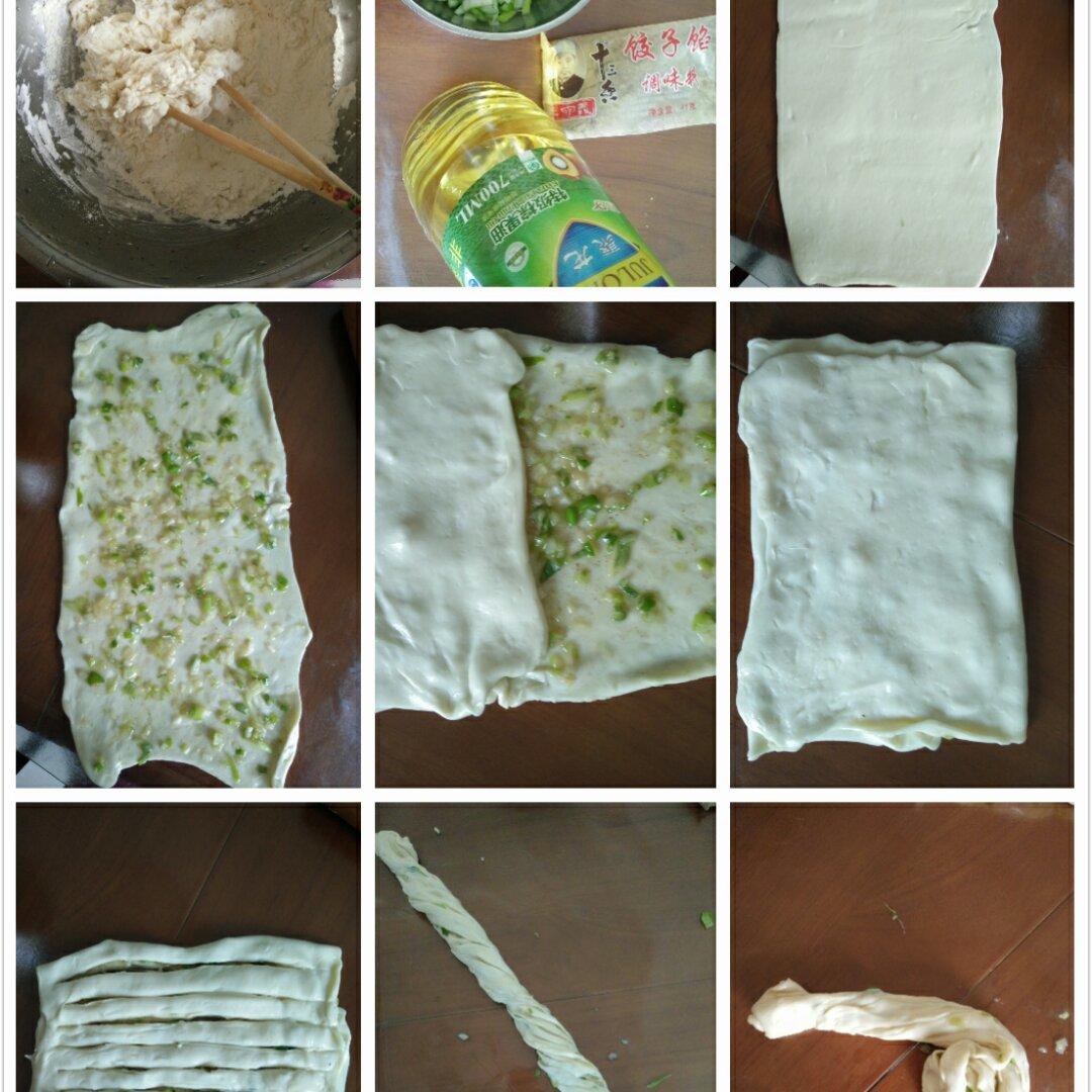 家常葱油饼