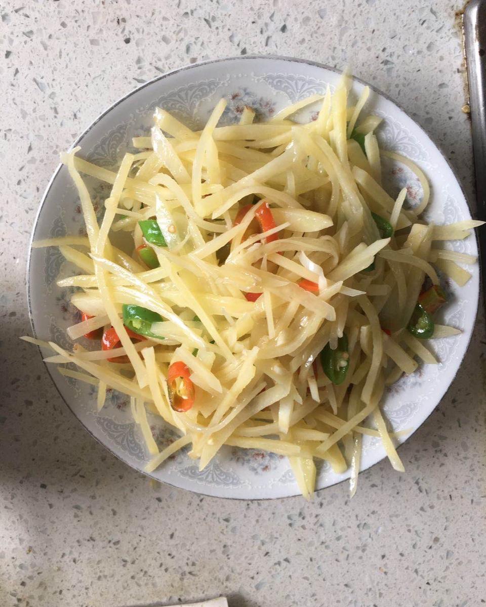 醋溜土豆丝