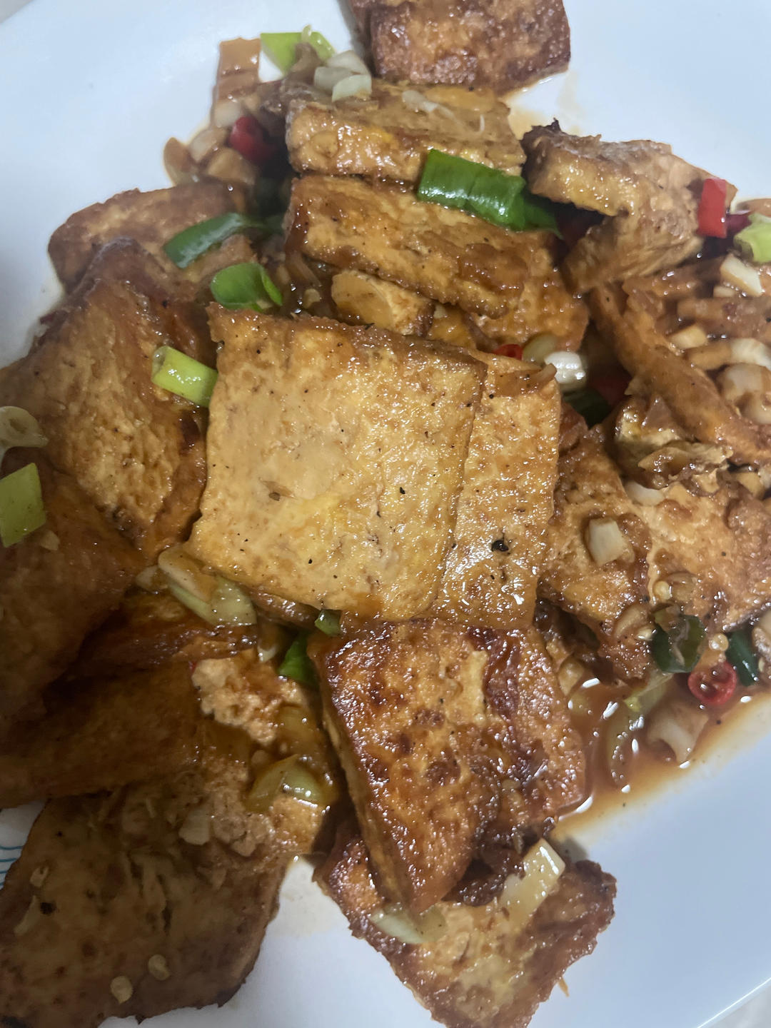 无敌好吃的香煎豆腐