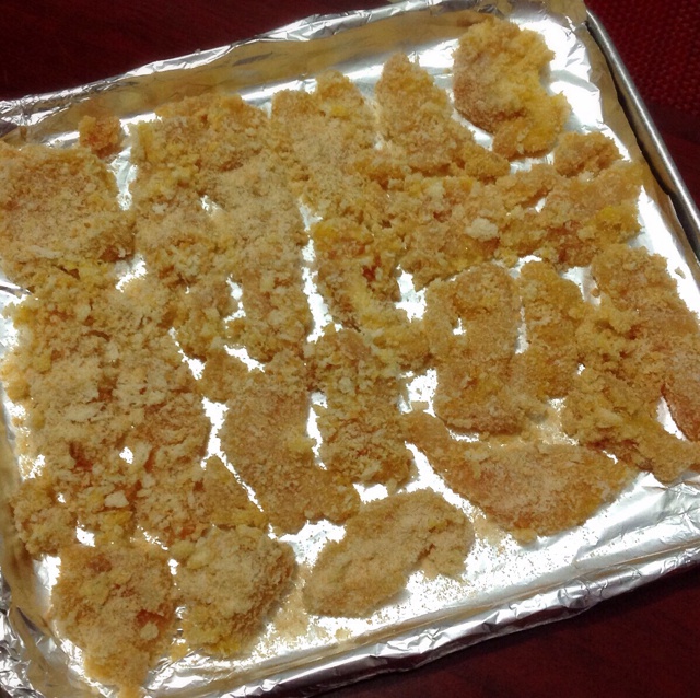 玉米片脆皮烤鸡柳