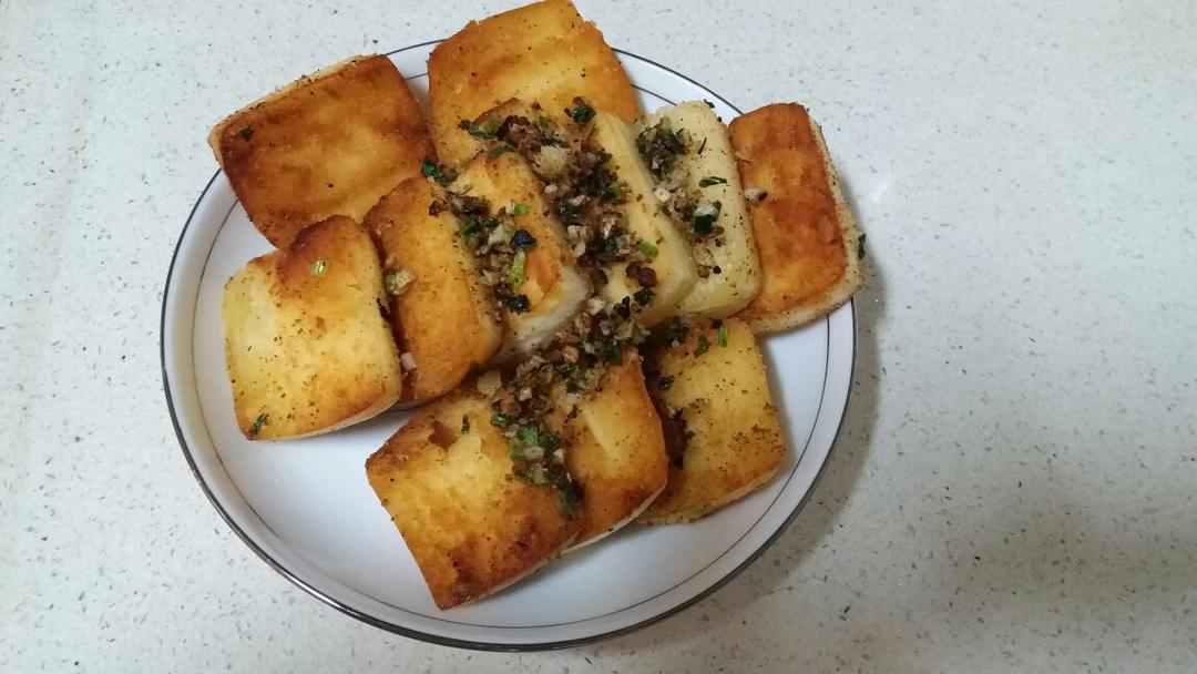 孜然煎馒头片