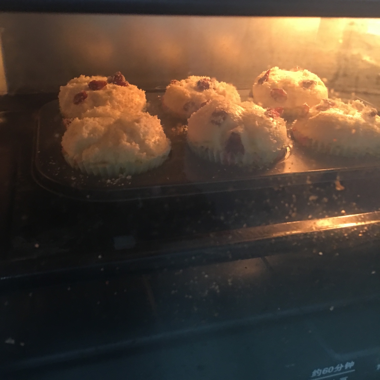 小纸杯蔓越莓蛋糕