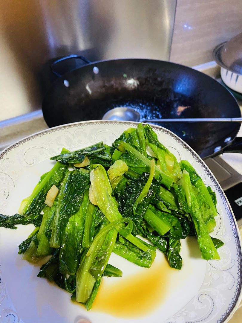 蒜蓉油麦菜（蚝油）