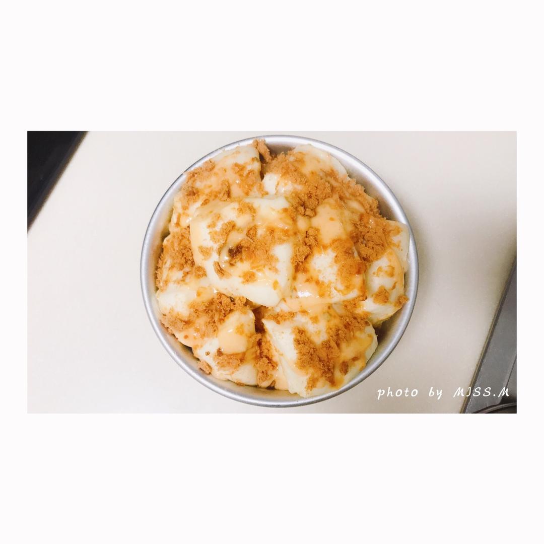 肉松手撕面包—超软会爆浆的面包哟