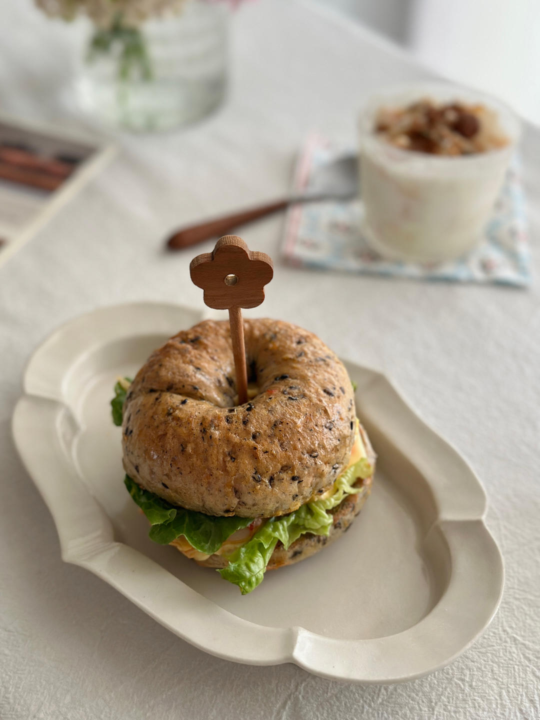 超简单快手三明治贝果