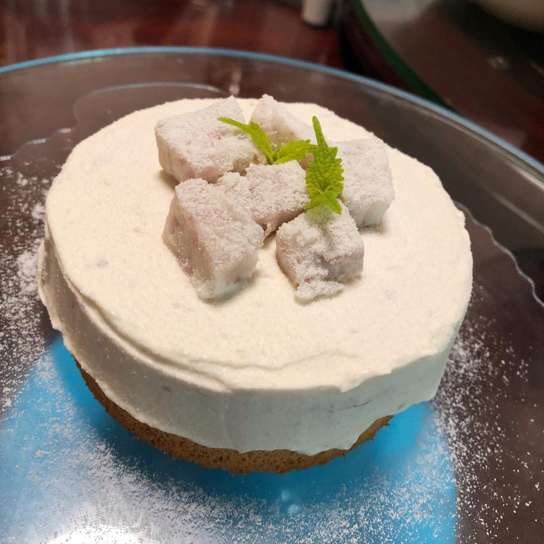 芋泥豆乳雪崩流心蛋糕—松下NU-JK200W蒸烤箱