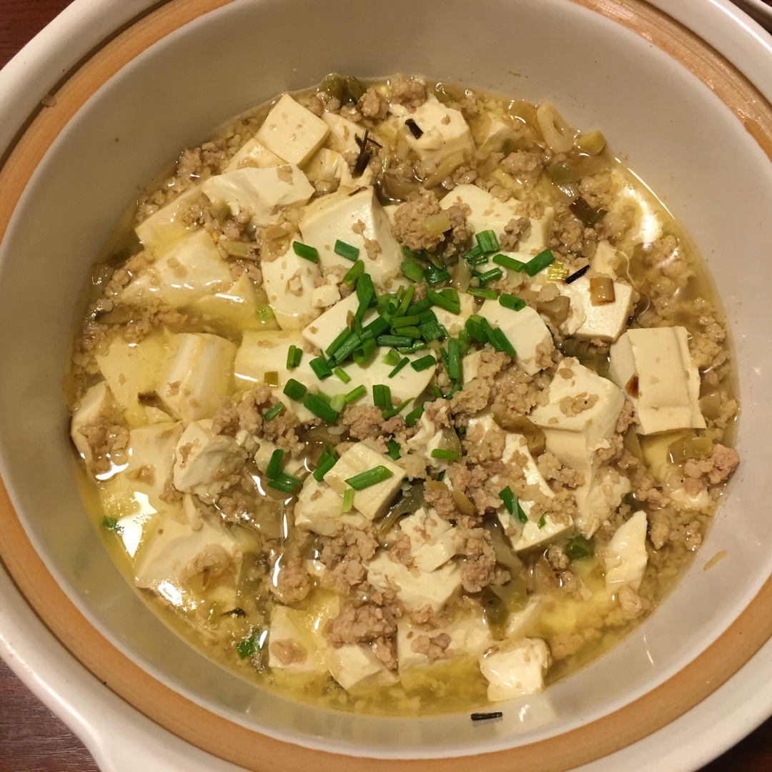 肉末蒸豆腐