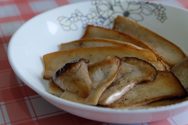 干煎杏鲍菇
