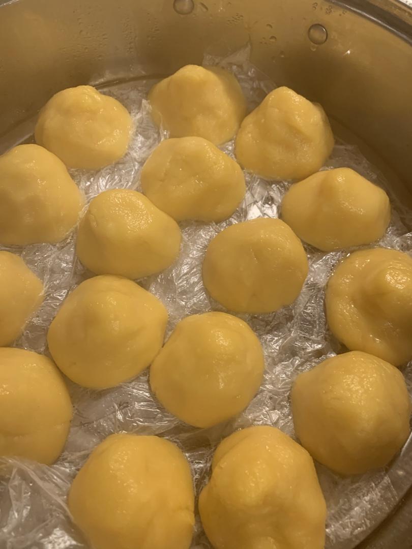 奶香糯米窝窝头