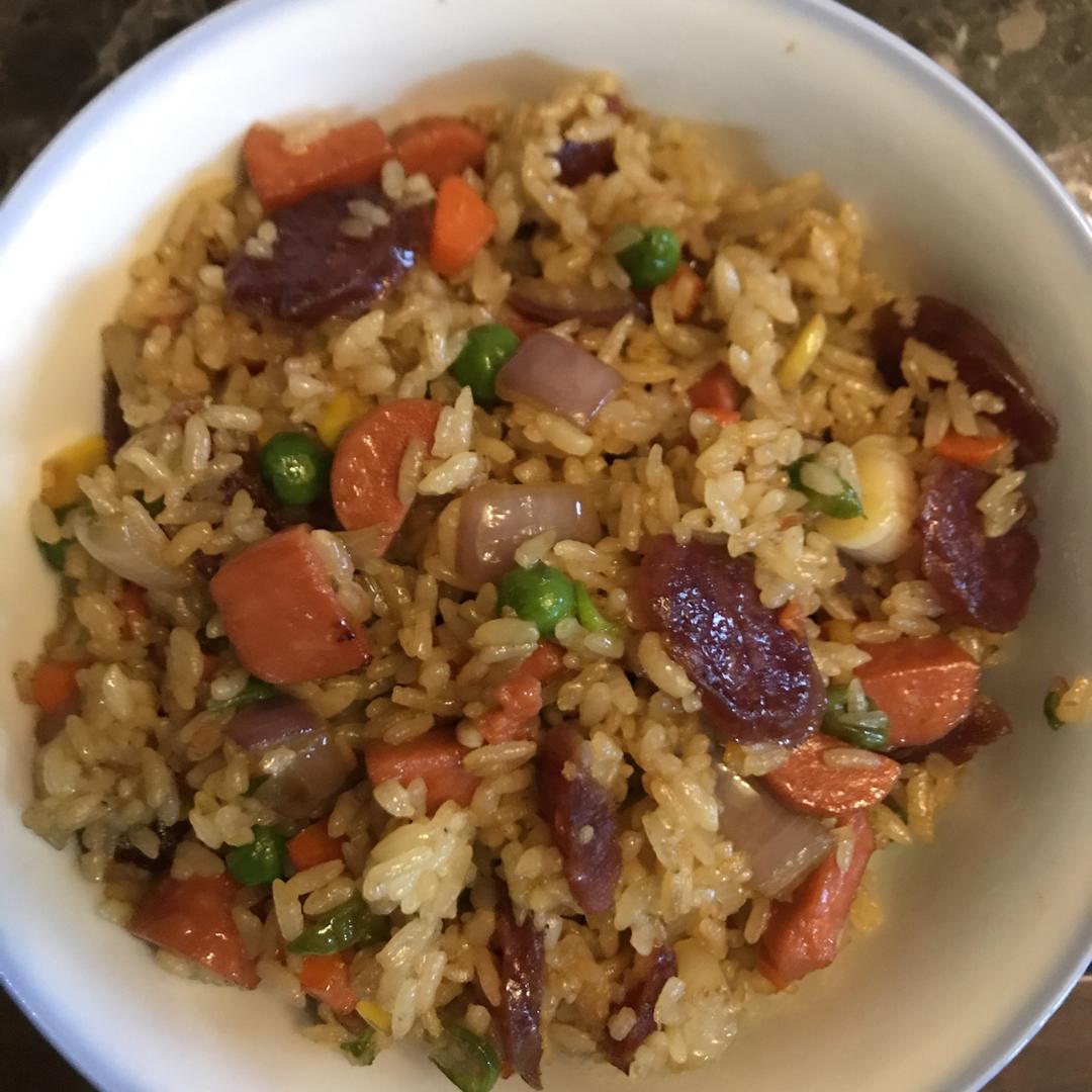 手机用户9707_ru3f做的腊肠炒饭