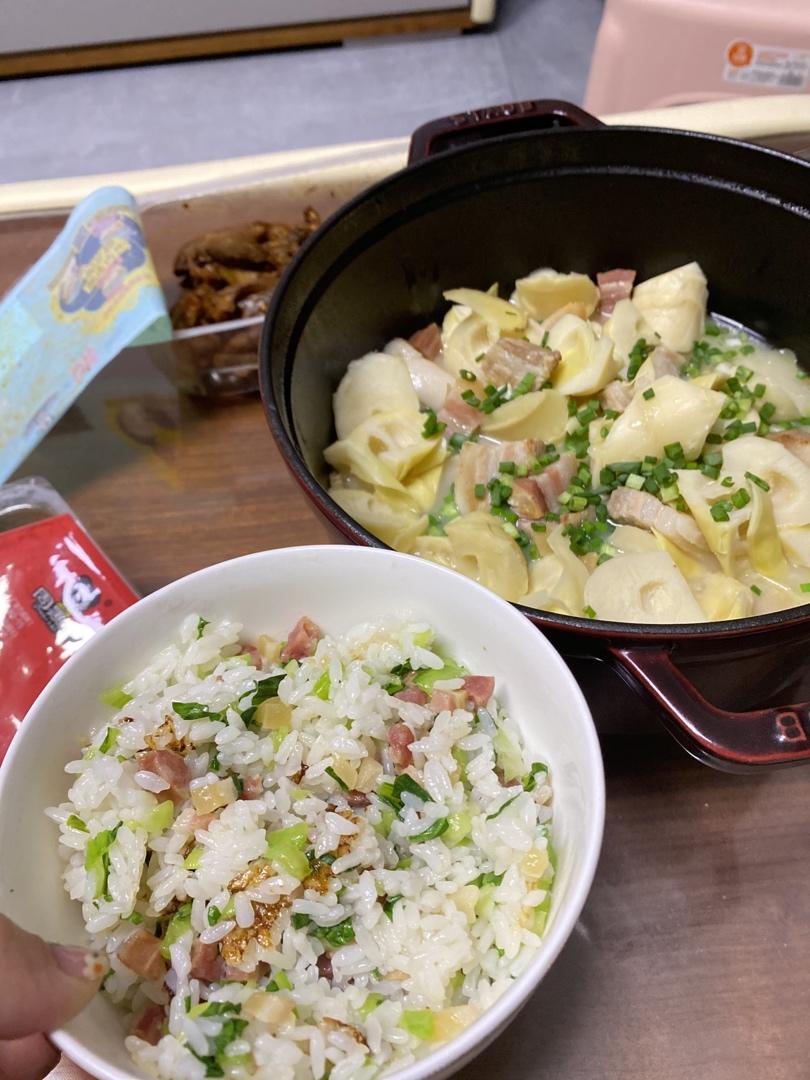 上海版咸肉菜饭