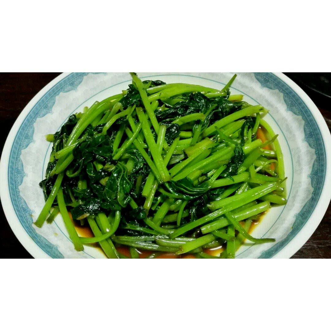 蒜蓉地瓜叶