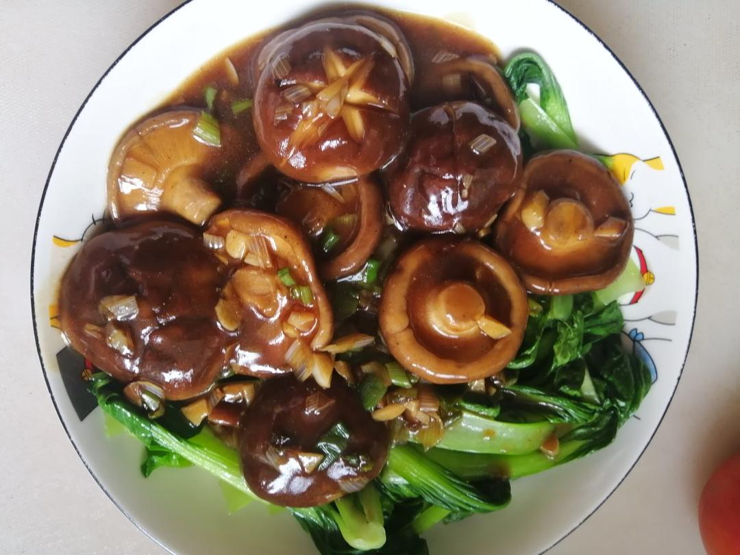 蚝油香菇小油菜