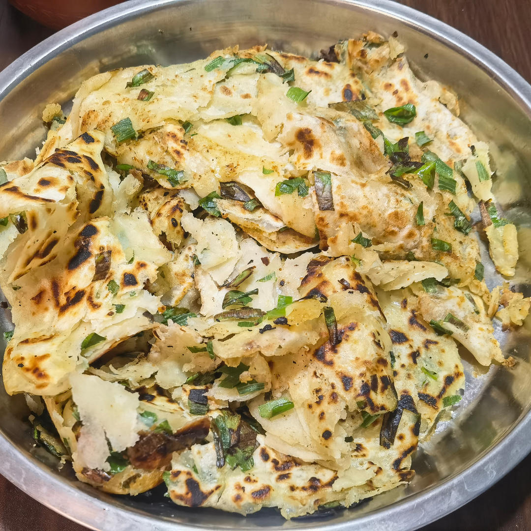 葱花饼（冷了也不硬）