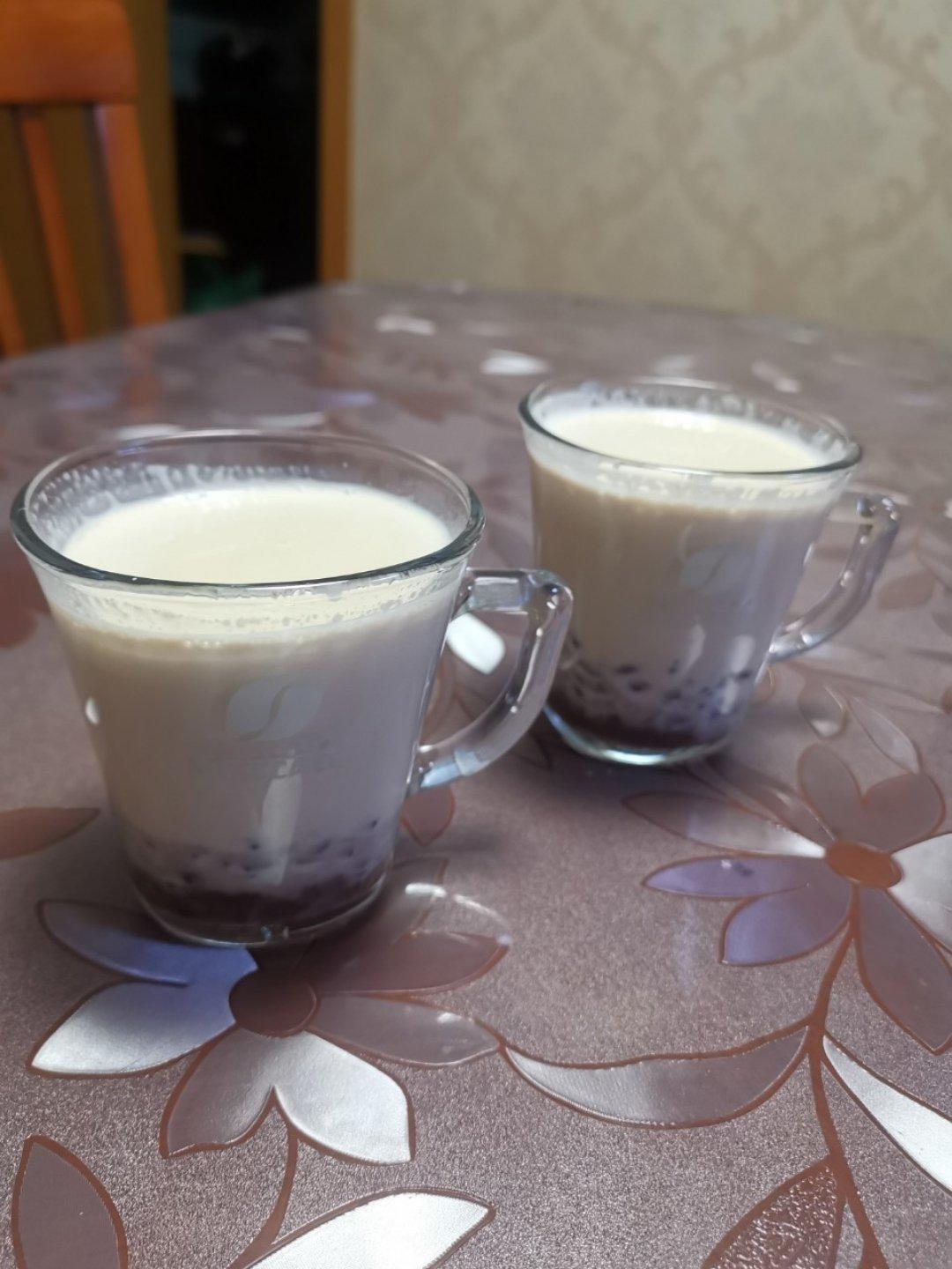 红豆奶茶
