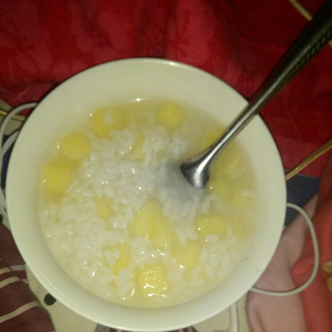 红芍做的苹果粥