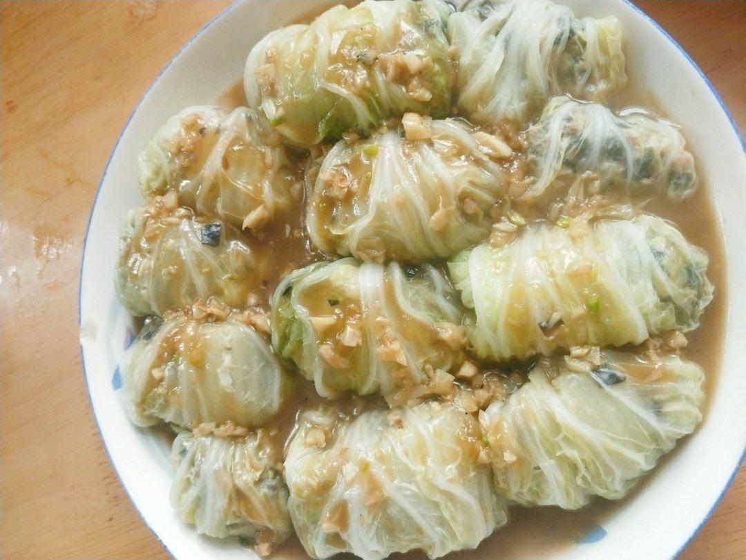 肉酿白菜卷