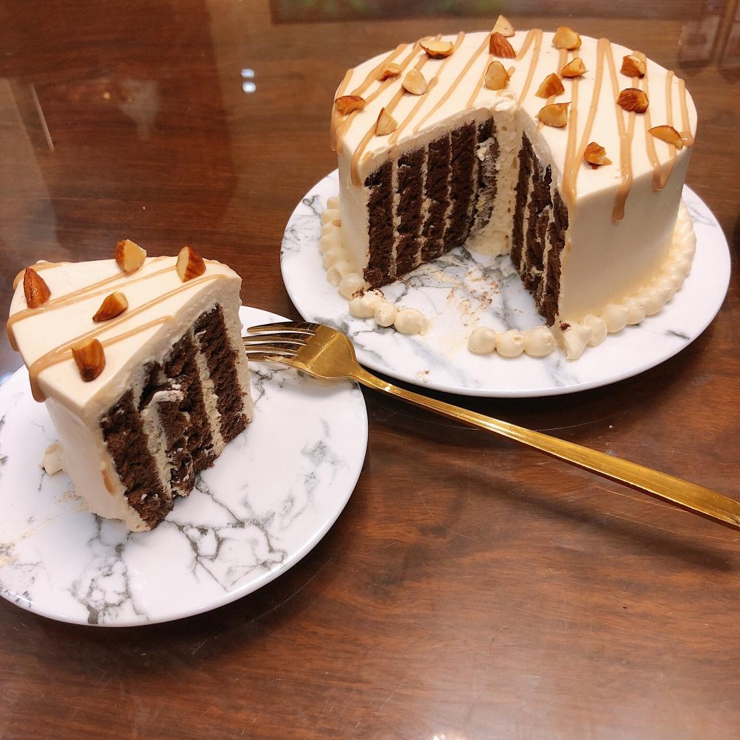 焦糖可可漩涡蛋糕—北鼎烤箱食谱